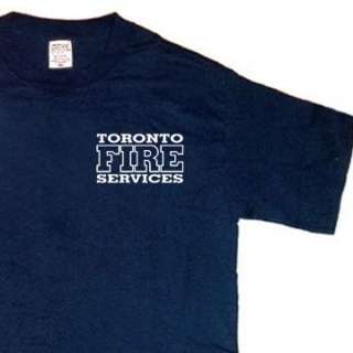 Toronto Fire Services Firefighter Canada T shirt XL  