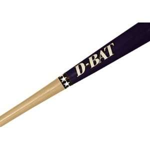  D Bat Pro Maple 243 Two Tone Baseball Bats UNFINISHED/NAVY 