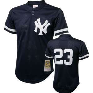 New York Yankees Bernie Williams Authentic 1995 BP Jersey by Mitchell 