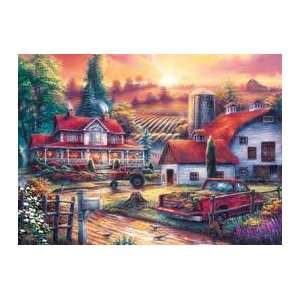    Masterpieces Home for Dinner 1000 Piece Puzzle Toys & Games