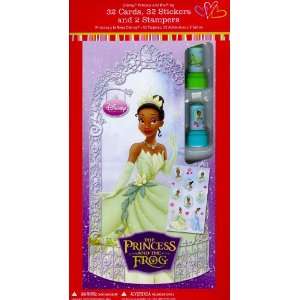  Disney Princess and the Frog Valentine Cards for Kids (L 