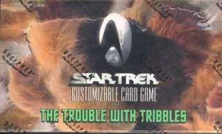 STAR TREK CCG THE TROUBLE WITH TRIBBLES BOOSTER BOX  