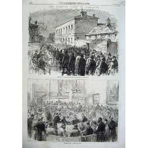   Colliery Riots Yorkshire 1870 Prisoners Barnsley Court