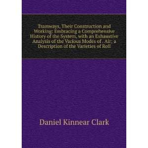   Description of the Varieties of Roll Daniel Kinnear Clark Books