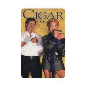  Collectible Phone Card Mr. & Mrs. Wayne Gretzky   Cigar 