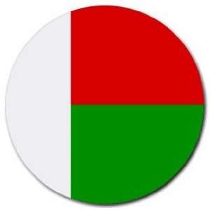  Madagascar Flag Round Mouse Pad
