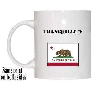  US State Flag   TRANQUILLITY, California (CA) Mug 