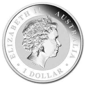 2012 Australian Kookaburra 1 oz Silver Coin Beautiful  