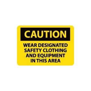   Safety Clothing And Equipment. . . Safety Sign
