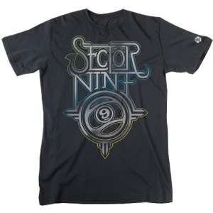  Sector 9 Float Mens Short Sleeve Casual Shirt   Black / X 