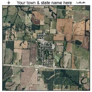   Aerial Photography Map of La Monte, Missouri 2010 MO 