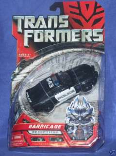 Transformers Movie Deluxe BARRICADE Police Car Mustang  