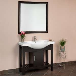  36 Lachlan Console Vanity Cabinet with Mirror