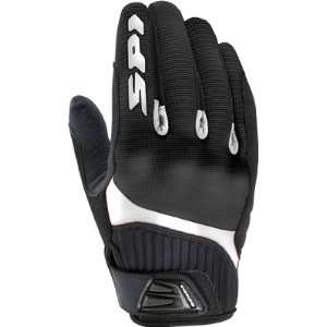  Spidi G Flash Gloves Black/White Medium   B48 011 M 