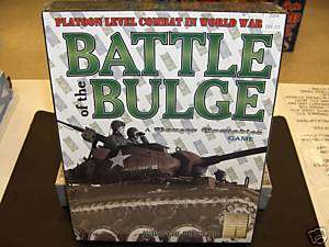 AVALANCHE PRESS BATTLE OF THE BULGE WWII GAME  