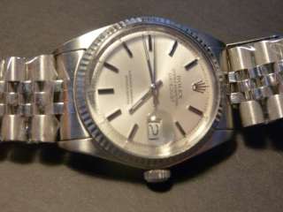 4000 ROLEX DATEJUST 1601 Watch 18K GOLD STAINLESS STEEL Automatic 