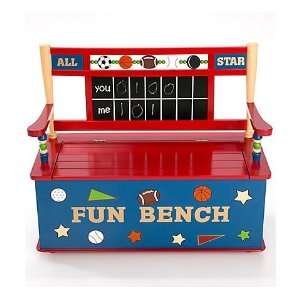  All Star Sports Toy Box Bench