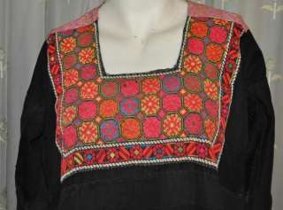 Vintage hand embroidered Palestinian Bedouin Dress  