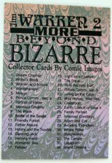 1994 Jim Warren 2 More Beyond Bizarre 90 Trading Cards  