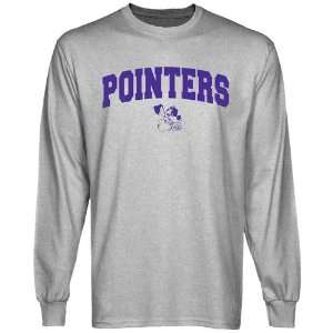  NCAA Wisconsin Stevens Point Pointers Ash Logo Arch Long 