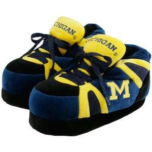   Wolverines Unisex Navy Blue Sneaker Slippers