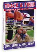 Track & Field Coaching dvd High Jump Long Jump video  