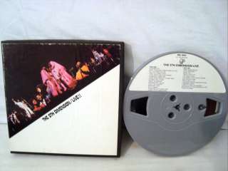 THE 5TH DIMENSION LIVE REEL TO REEL 4 TRACK 3 1/4 IPS  
