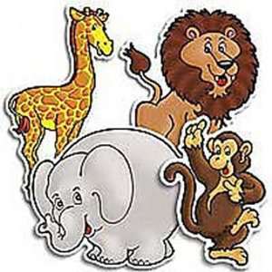   978 0 439 49266 9 Zoo Animals Accent Punch Outs