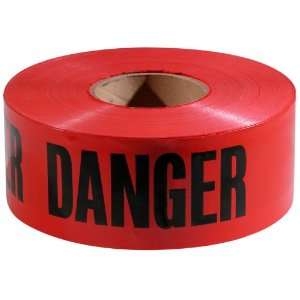  Empire Level 77 1004 Red Danger Barricade Tape, 1000 