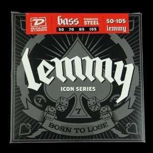  Dunlop Signature Lemmy Electric Bass Guitar Strings 50 105 