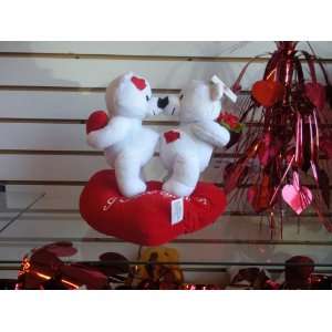  Valentine Bear bear Couple on an I Love U Heart Toys 