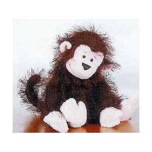  2007 Webkinz Soft & Plush Brown Monkey 8 #HM008