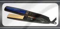 LCD CHLOCHE TOURMALINE CERAMIC HAIR STRAIGHTENER IRON B  