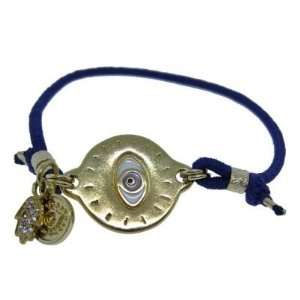 Beautiful Blee Inara 18k Gold Plated Blue Eye of Protection Charm 