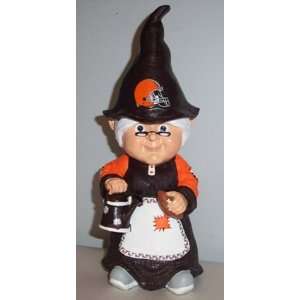    Cleveland Browns NFL Female Garden Gnome