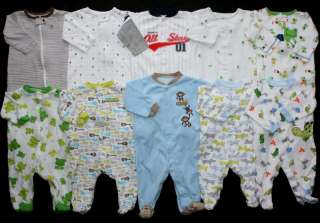 Baby Boy 3 6 Months Spring Summer Sleeper Pajama Clothes Lot  