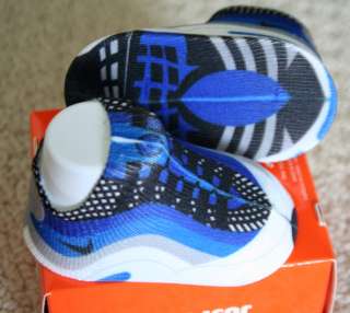 Nike Air Max Baby Booties Infant socks newborn 0 6M blue white  