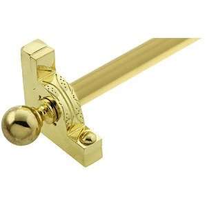  Sovereign Ball Tip Stair Rod   1/2 Diameter Steel With 
