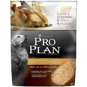 Purina Pro Plan Roasted Slices Dog Snack, Chicken, 16 Ounce Package 