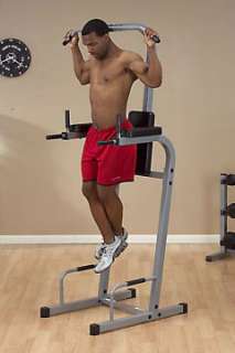 Body Solid Pull Up Chin Dip Station Power Tower PVKC83X  