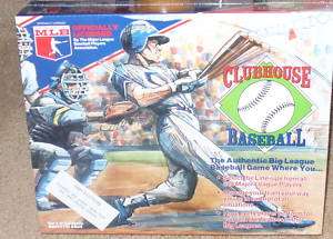 MLB CLUBHOUSE BASEBALL GAME*1991 EDITION*SEALED* RARE  