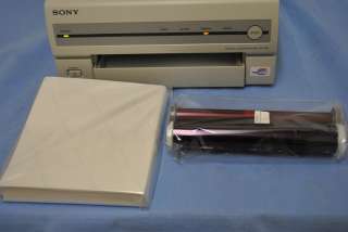 SONY UP D55 DIGITAL COLOR PRINTER WITH UPC 55 NEW RIBBON/BLANKS FREE 