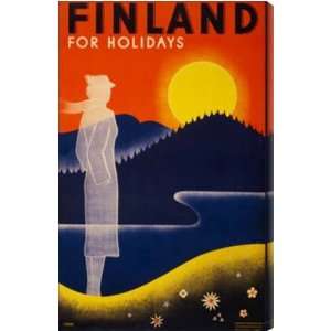  Finland for the Holidays AZV00107 metal painting