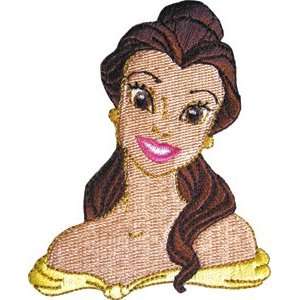  Disney Beauty & The Beast Princess Belle Face Embroidered 