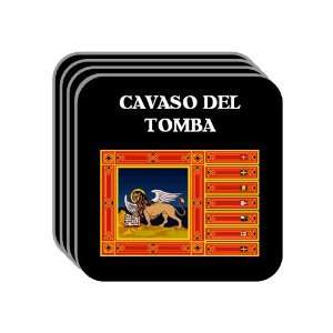   Region, Veneto   CAVASO DEL TOMBA Set of 4 Mini Mousepad Coasters