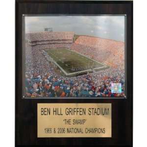  NCAA Football Ben Hill Griffin Stadium Plaque