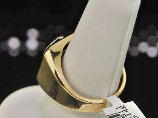 MENS YELLOW GOLD BAGUETTE DIAMOND WEDDING BAND RING .4C  