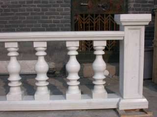 marble stone BALCONY RAILINGS carved custom limestone  