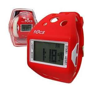  tOcs Sports Digi Wrist Watch   Ruby Red