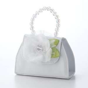  Girls Toby Sweet Blossom White Patent Leather Purse with 